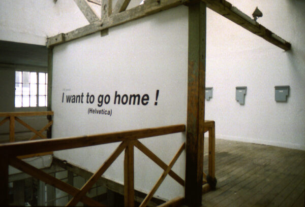 I WANT TO GO HOME ! FRANCK SCURTI -
I WANT TO GO HOME !