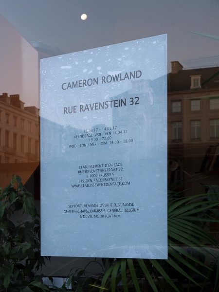 RUE RAVENSTEIN 32 CAMERON ROWLAND - Rue Ravenstein 32
