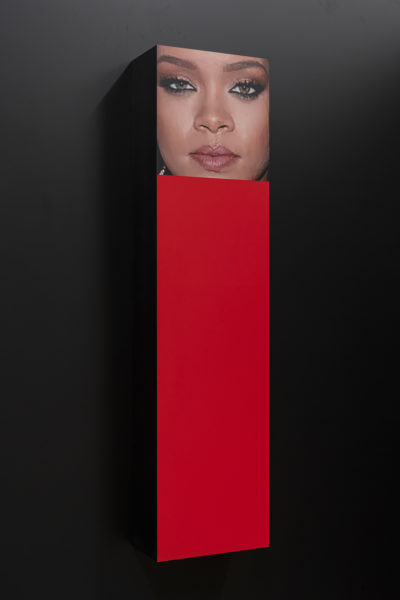 ARNAULT MARK RIHANNA Christophe de Rohan Chabot - 
Untitled (Rihanna red/black), 2021